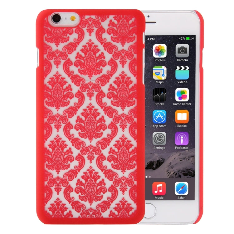 Retro Palace Embossed Flowers Pattern Protective Hard Case for iPhone 6 Plus & 6s Plus