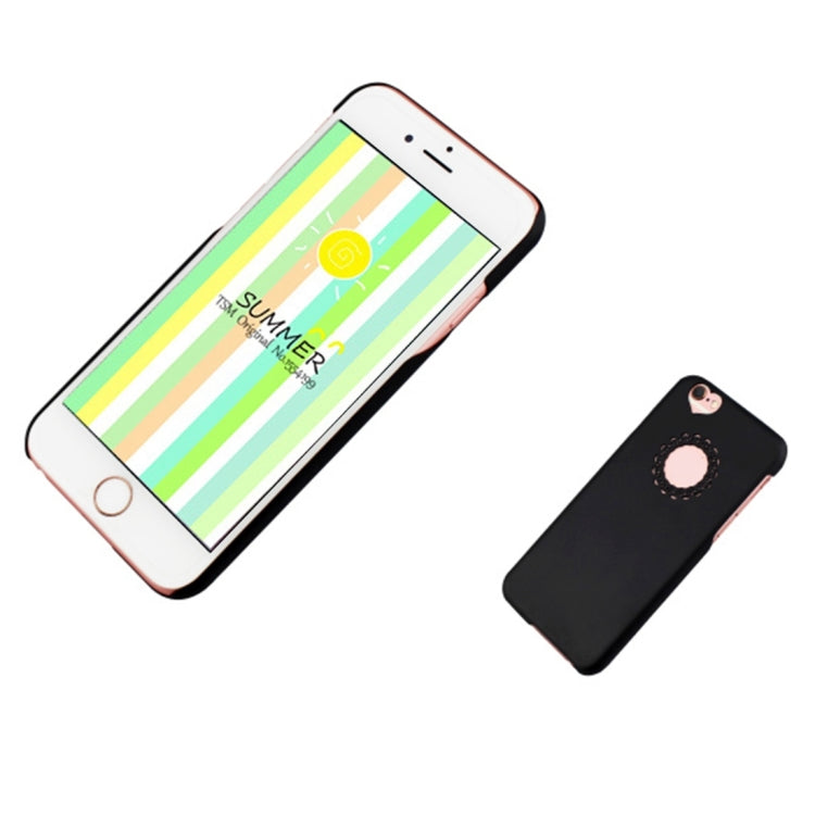 Engraving Flower Plastic Protective Case for iPhone 6 Plus