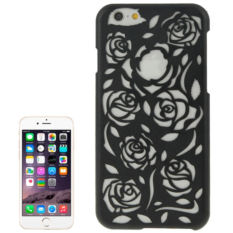 Hollow Out Rose Flowers Pattern Protective Hard Case for iPhone 6 Plus & 6S Plus