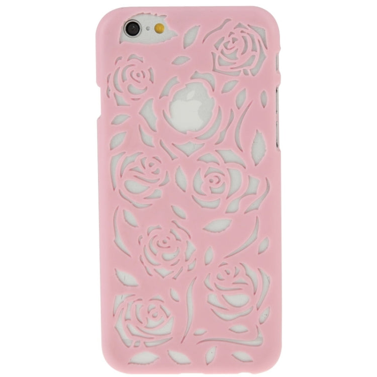 Hollow Out Rose Flowers Pattern Protective Hard Case for iPhone 6 Plus & 6S Plus