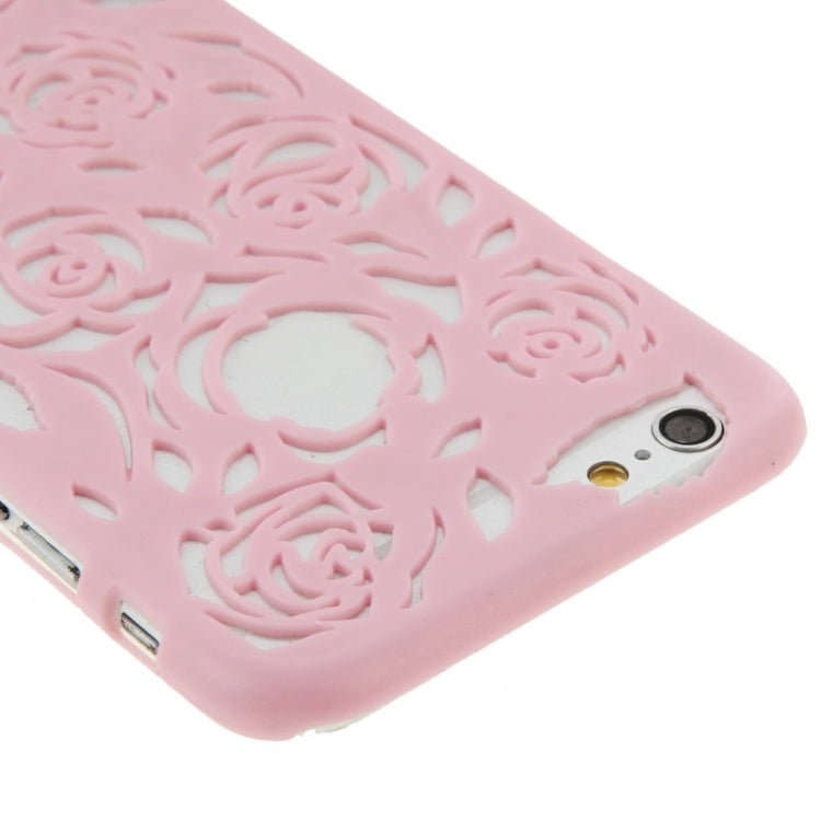Hollow Out Rose Flowers Pattern Protective Hard Case for iPhone 6 Plus & 6S Plus