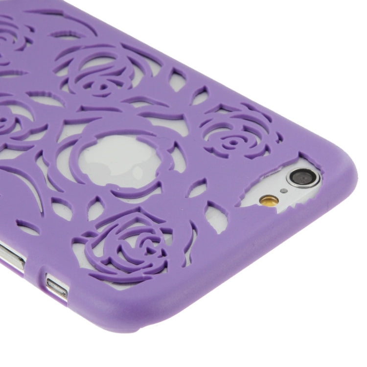 Hollow Out Rose Flowers Pattern Protective Hard Case for iPhone 6 Plus & 6S Plus