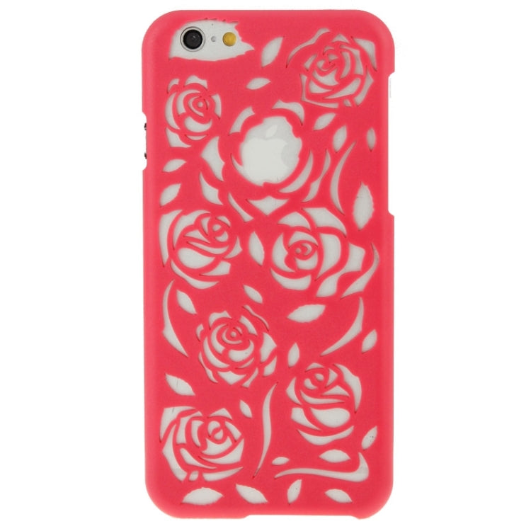 Hollow Out Rose Flowers Pattern Protective Hard Case for iPhone 6 Plus & 6S Plus
