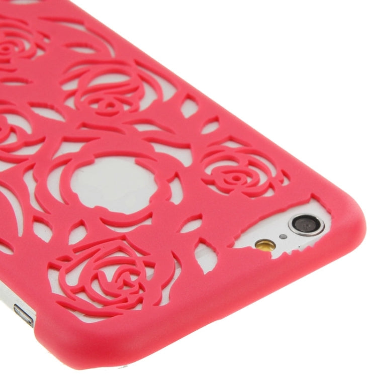 Hollow Out Rose Flowers Pattern Protective Hard Case for iPhone 6 Plus & 6S Plus