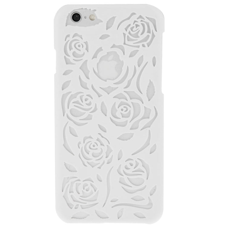 Hollow Out Rose Flowers Pattern Protective Hard Case for iPhone 6 Plus & 6S Plus