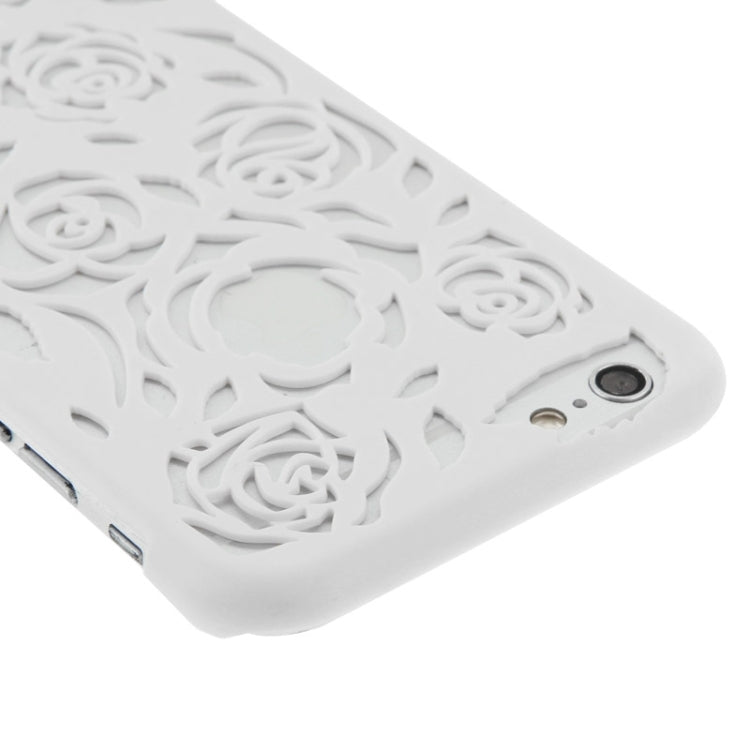 Hollow Out Rose Flowers Pattern Protective Hard Case for iPhone 6 Plus & 6S Plus