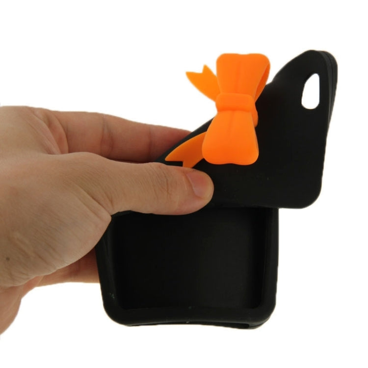 Stereoscopic Bowknot Silicone Protective Case for iPhone 6 Plus