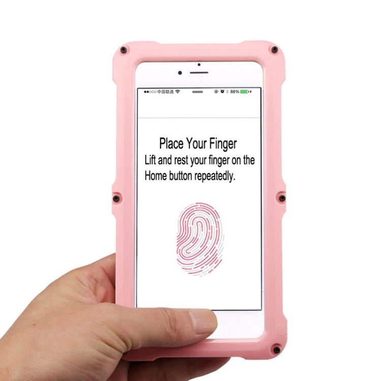 For iPhone 6 Plus & 6s Plus IPX6 Waterproof Dusproof Shockproof Protective Case