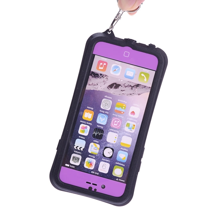 For iPhone 6 Plus & 6s Plus Waterproof Dustproof Shockproof Powerful Protective Case with Screen Protector
