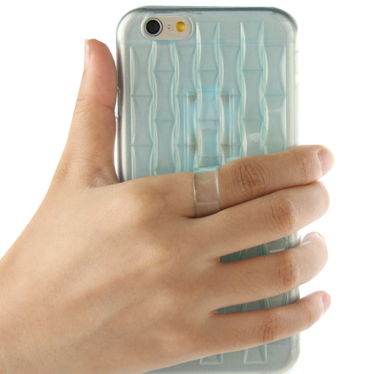 Ice Sculptures TPU Protective Case with Handle for iPhone 6 Plus & 6S Plus