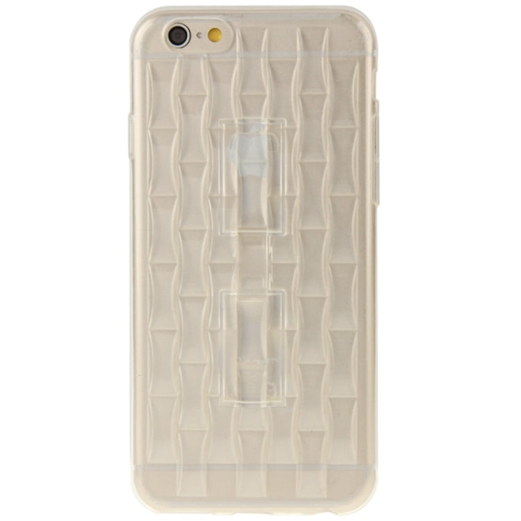 Ice Sculptures TPU Protective Case with Handle for iPhone 6 Plus & 6S Plus