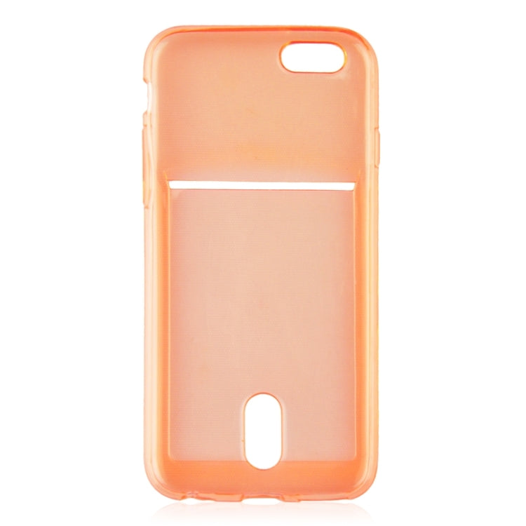Ultrathin TPU Protective Case with Card Slot for iPhone 6 Plus & 6S Plus