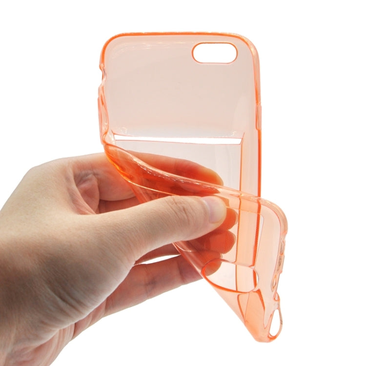 Ultrathin TPU Protective Case with Card Slot for iPhone 6 Plus & 6S Plus