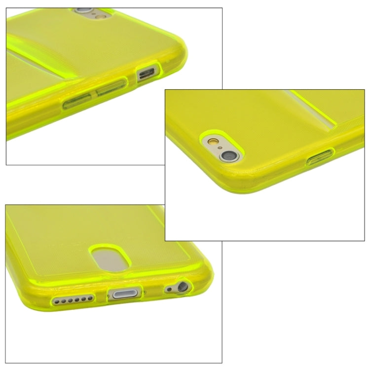 Ultrathin TPU Protective Case with Card Slot for iPhone 6 Plus & 6S Plus