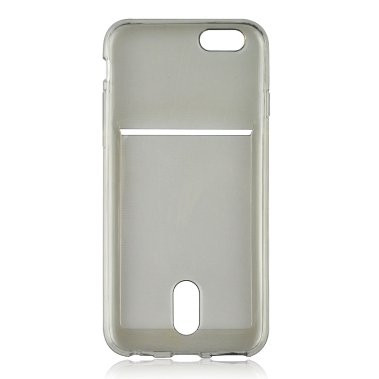 Ultrathin TPU Protective Case with Card Slot for iPhone 6 Plus & 6S Plus