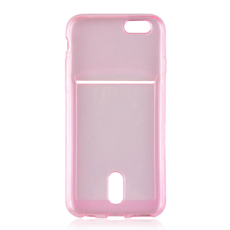 Ultrathin TPU Protective Case with Card Slot for iPhone 6 Plus & 6S Plus