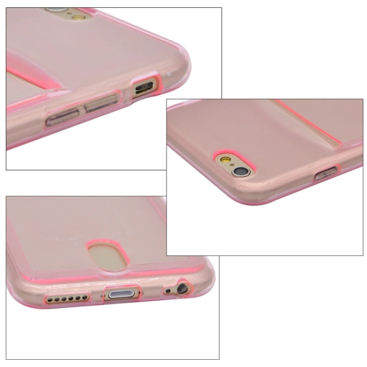 Ultrathin TPU Protective Case with Card Slot for iPhone 6 Plus & 6S Plus