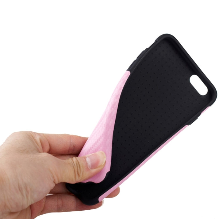 Carbon Fiber Texture TPU Case for iPhone 6 Plus & 6S Plus