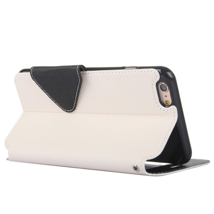 For iPhone 6 Plus & 6s Plus Roar Cross Texture Flip Leather Case with Holder & Card Slot & Caller ID Window