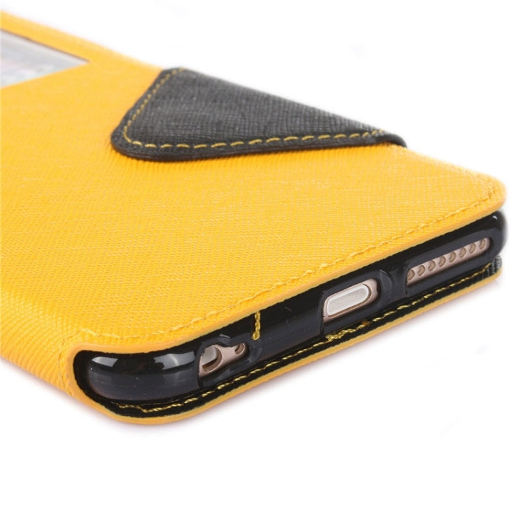 For iPhone 6 Plus & 6s Plus Roar Cross Texture Flip Leather Case with Holder & Card Slot & Caller ID Window