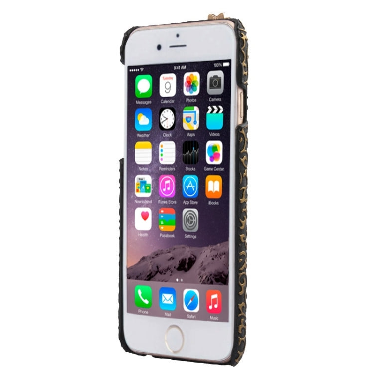 Stereoscopic Diamond Encrusted Mirror & Bowknot Plastic Case for iPhone 6 Plus