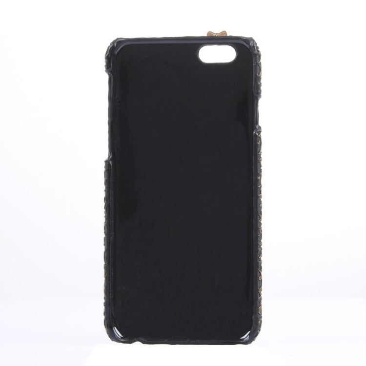 Stereoscopic Diamond Encrusted Mirror & Bowknot Plastic Case for iPhone 6 Plus