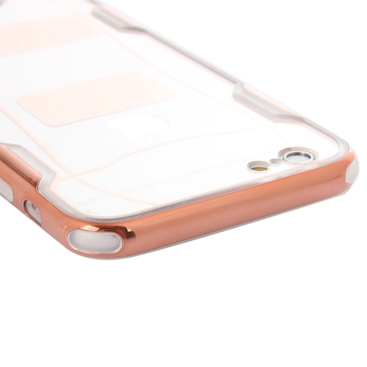 Sports Car Pattern Plating & Acrylic Combination Case for iPhone 6 Plus & 6S Plus