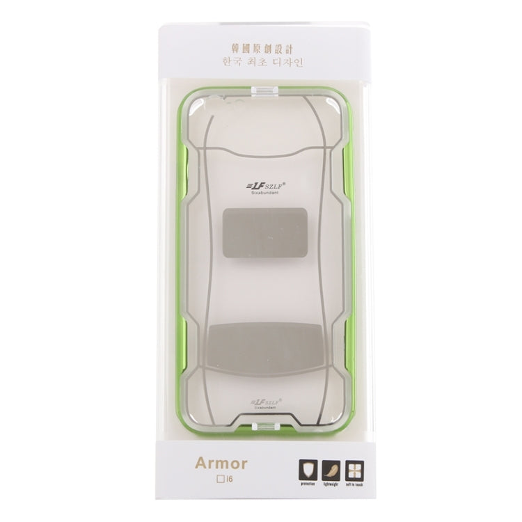 Sports Car Pattern Plating & Acrylic Combination Case for iPhone 6 Plus & 6S Plus