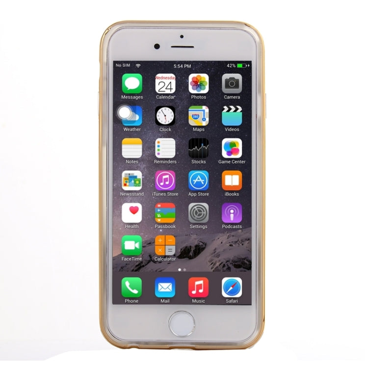 Sports Car Pattern Plating & Acrylic Combination Case for iPhone 6 Plus & 6S Plus
