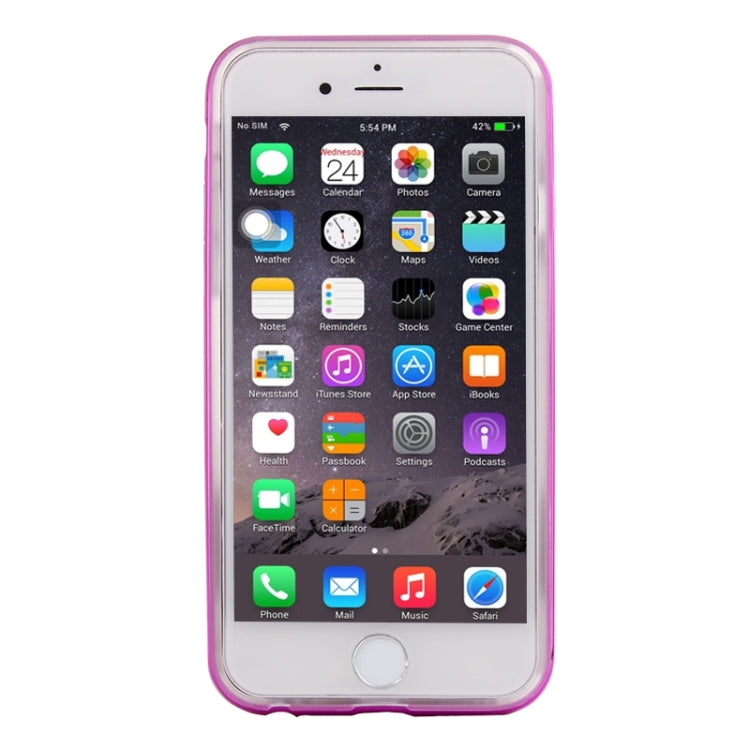 Sports Car Pattern Plating & Acrylic Combination Case for iPhone 6 Plus & 6S Plus