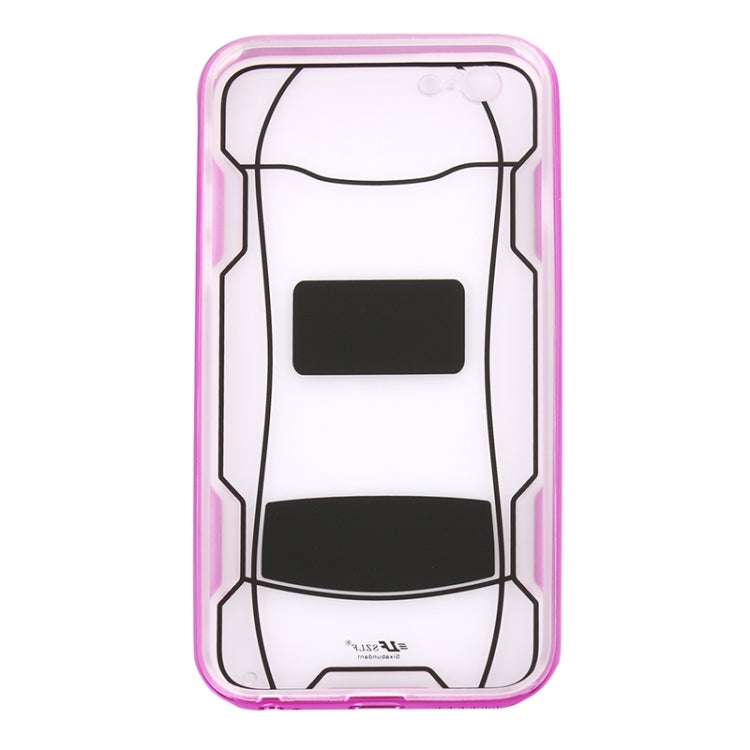 Sports Car Pattern Plating & Acrylic Combination Case for iPhone 6 Plus & 6S Plus