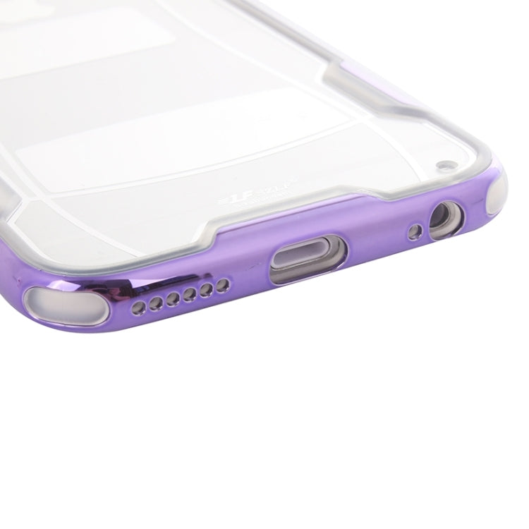 Sports Car Pattern Plating & Acrylic Combination Case for iPhone 6 Plus & 6S Plus