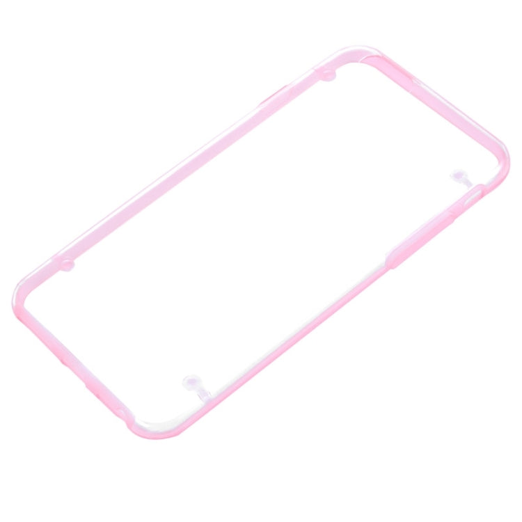 Luminous Frame Transparent Back Shell Plastic Case for iPhone 6 Plus & 6S Plus