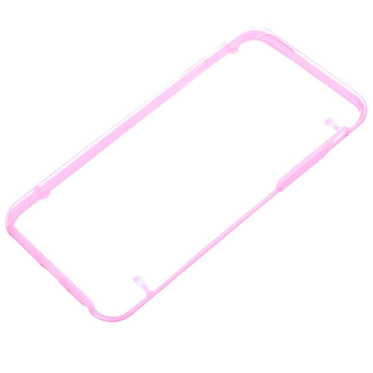 Luminous Frame Transparent Back Shell Plastic Case for iPhone 6 Plus & 6S Plus