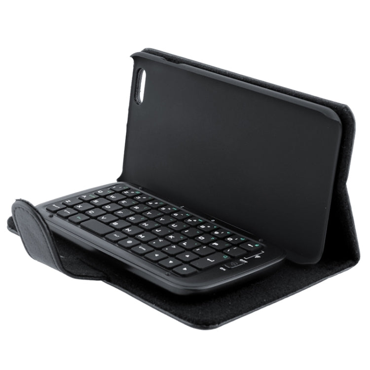 2 in 1 Separable Plastic Bluetooth Keyboard & Leather Tablet Case for iPhone 6 Plus