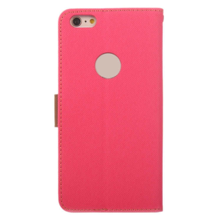 Roar Stripe Texture Leather Case with Holder & Card Slot & Wallet for iPhone 6 Plus & 6S Plus