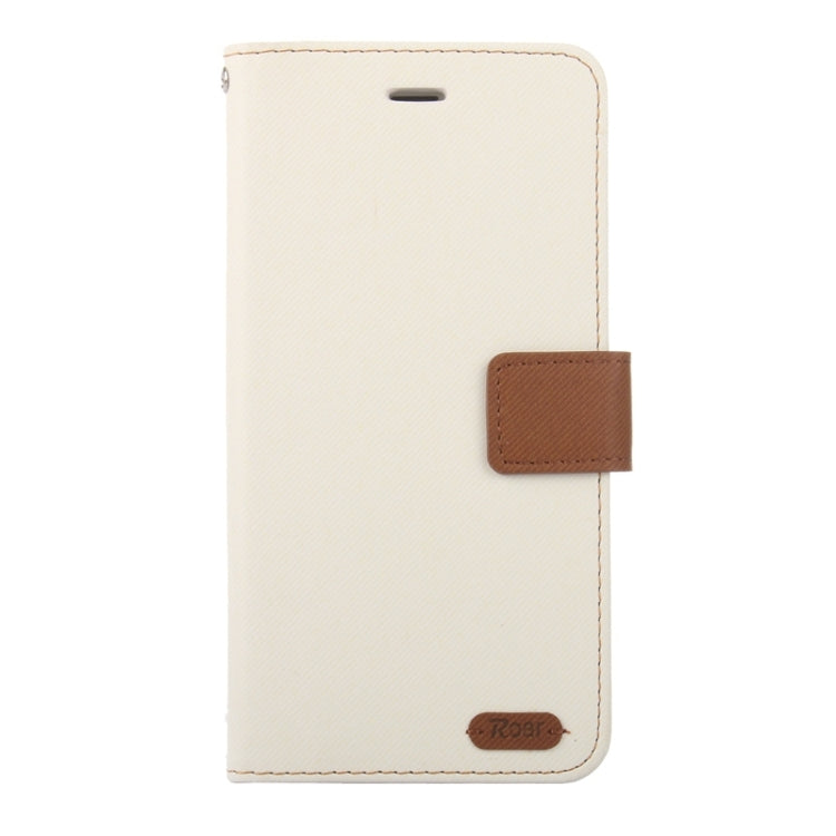 Roar Stripe Texture Leather Case with Holder & Card Slot & Wallet for iPhone 6 Plus & 6S Plus