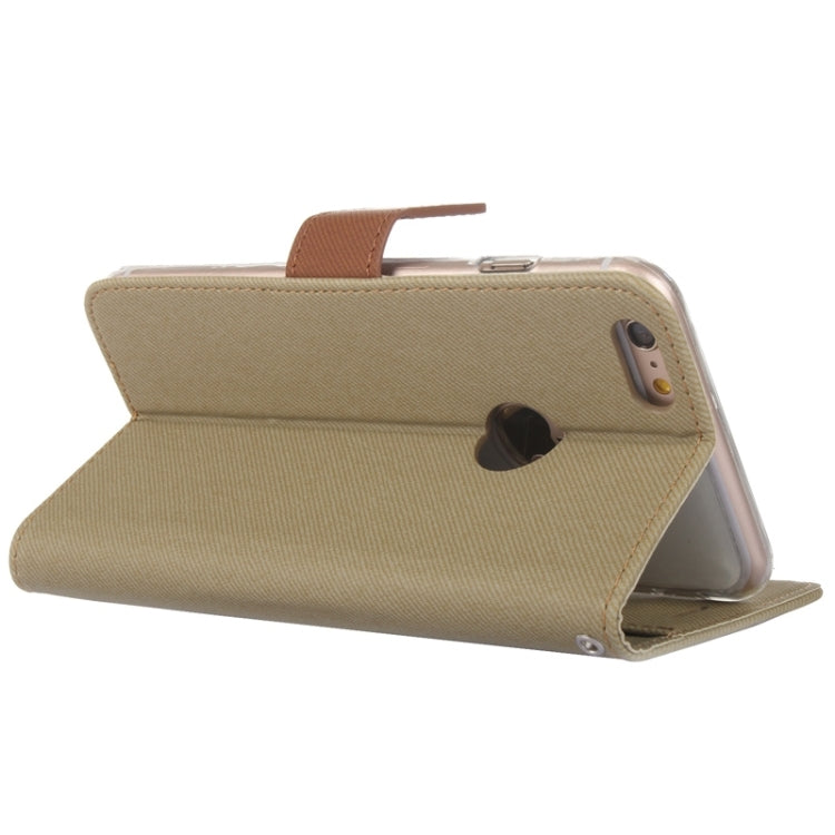 Roar Stripe Texture Leather Case with Holder & Card Slot & Wallet for iPhone 6 Plus & 6S Plus