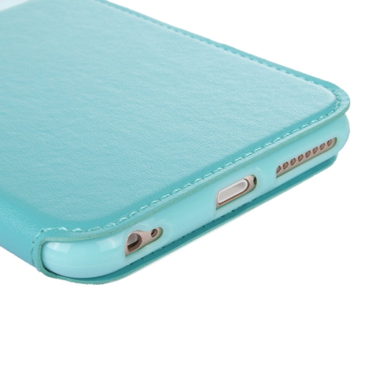 Roar Crazy Horse Texture Leather Case with Holder & Card Slot & Caller ID Display for iPhone 6 Plus