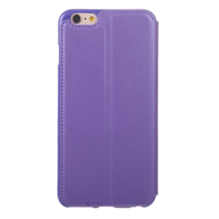 Roar Crazy Horse Texture Leather Case with Holder & Card Slot & Caller ID Display for iPhone 6 Plus