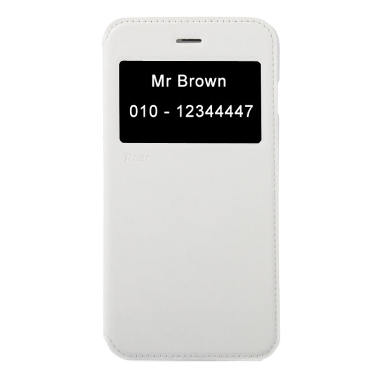 Roar Crazy Horse Texture Leather Case with Holder & Card Slot & Caller ID Display for iPhone 6 Plus
