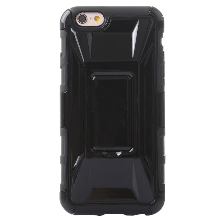 3D Sports Car Pattern PC + TPU Combination Case with Holder