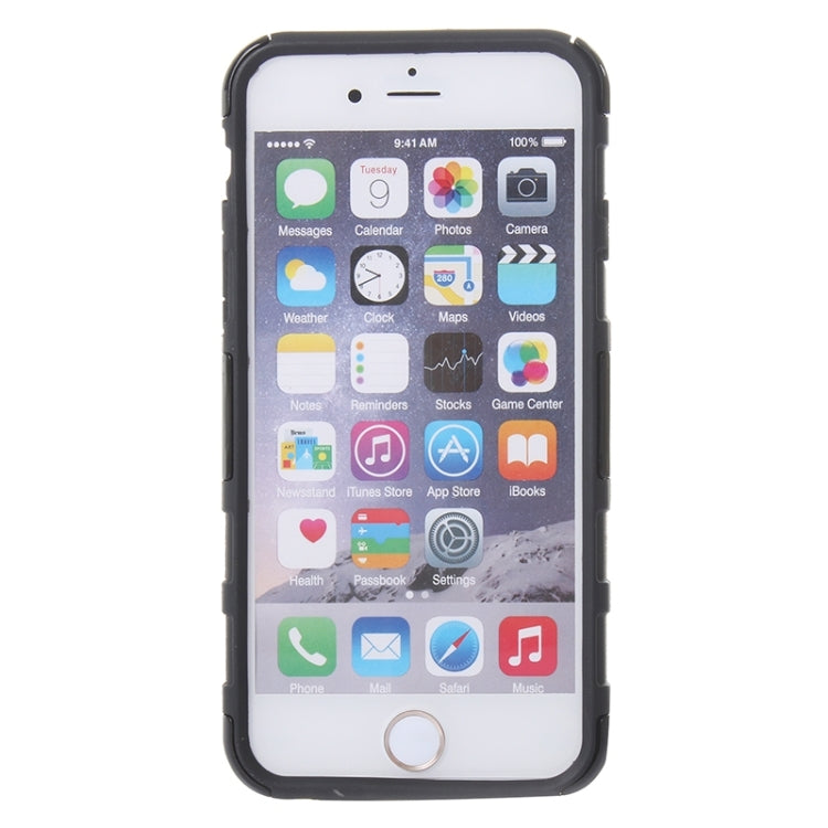 3D Sports Car Pattern PC + TPU Combination Case with Holder
