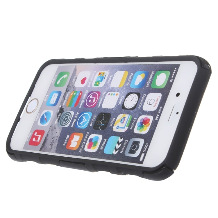 3D Sports Car Pattern PC + TPU Combination Case with Holder