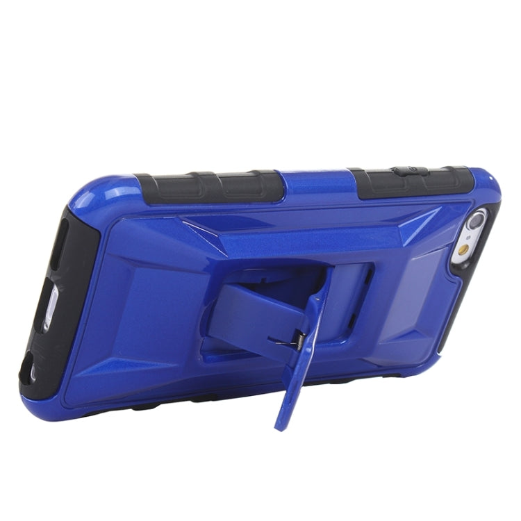 3D Sports Car Pattern PC + TPU Combination Case with Holder