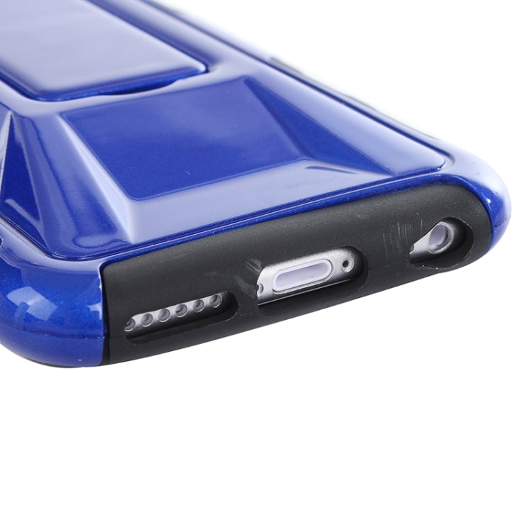 3D Sports Car Pattern PC + TPU Combination Case with Holder