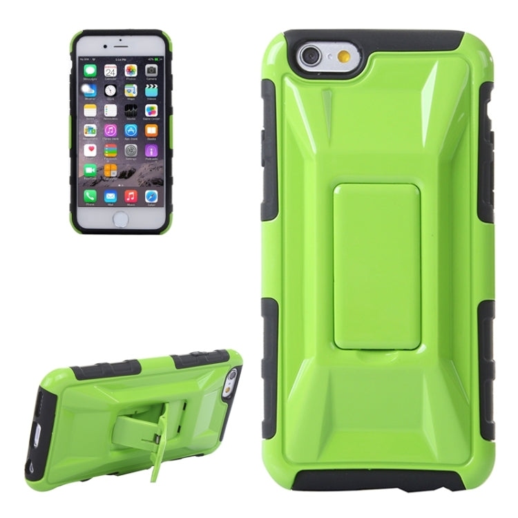 3D Sports Car Pattern PC + TPU Combination Case with Holder