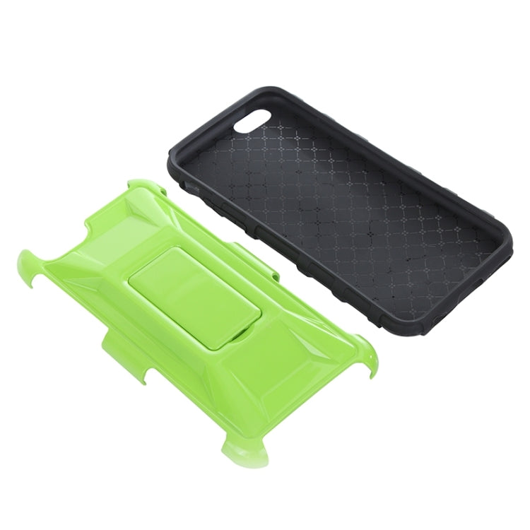 3D Sports Car Pattern PC + TPU Combination Case with Holder