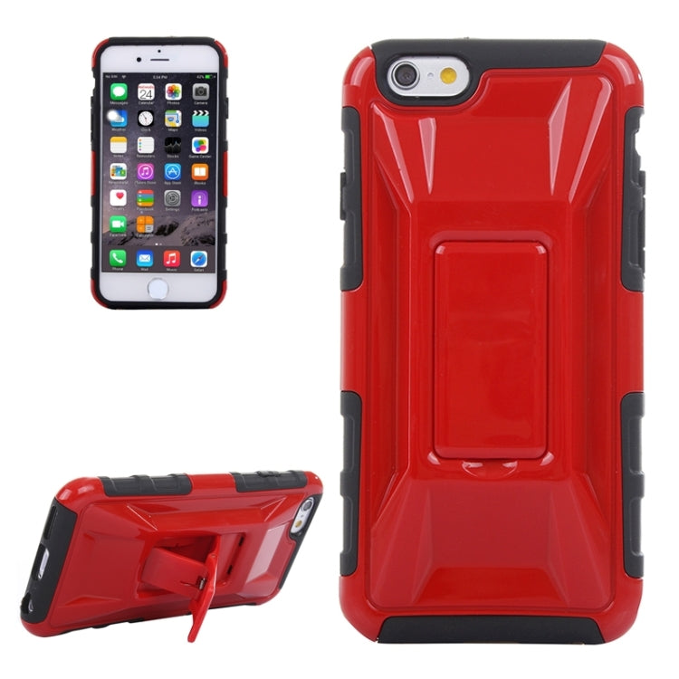 3D Sports Car Pattern PC + TPU Combination Case with Holder