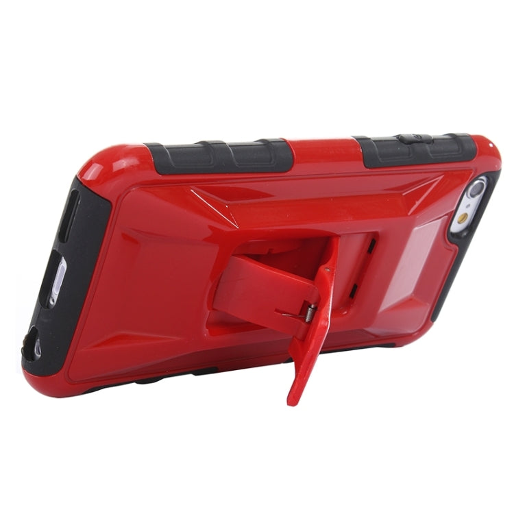3D Sports Car Pattern PC + TPU Combination Case with Holder